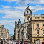 ciudad de edimburgo otoño en edimburgo