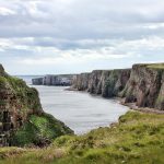 acantilado en Escocia acantilados más famosos de escocia
