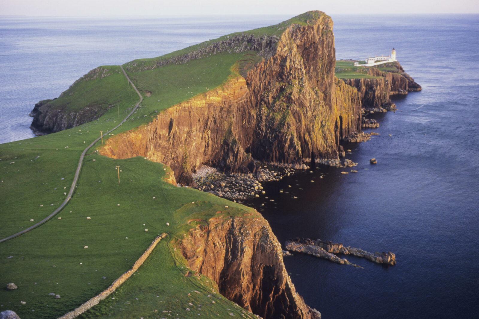 Scotland, Skye island, Waterstein, Neist lighthouse