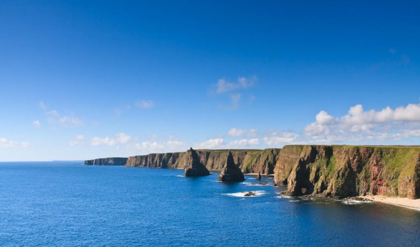 Duncansby head, the top north of Scotland